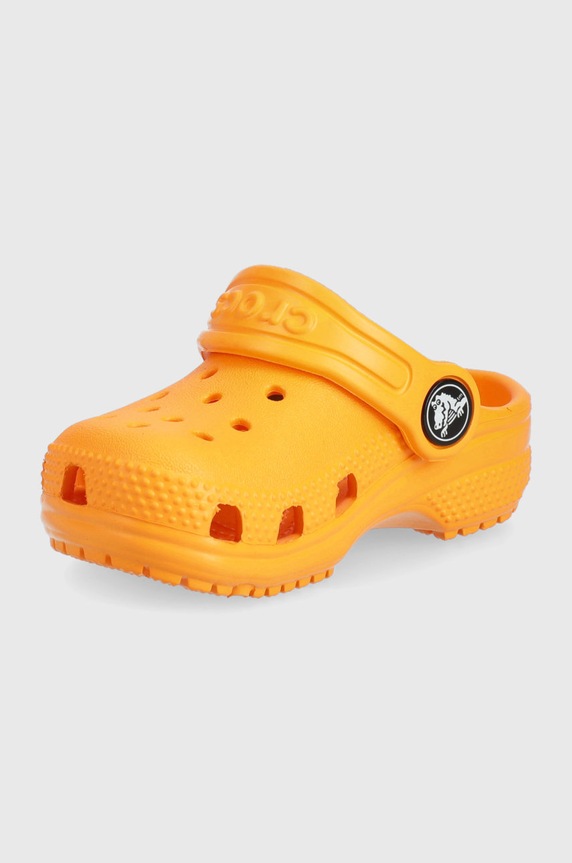 Dziewczynka Crocs klapki dziecięce DS.CLOG.T.206990.PPYY.G pomarańczowy