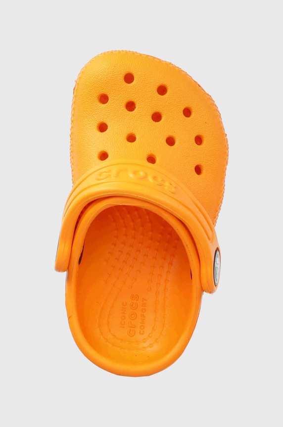 Crocs klapki dziecięce pomarańczowy DS.CLOG.T.206990.PPYY.G