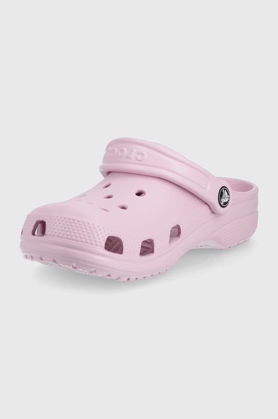 DÍVKA Dětské pantofle Crocs KIDS.CLOG.206991.PPYY.G růžová
