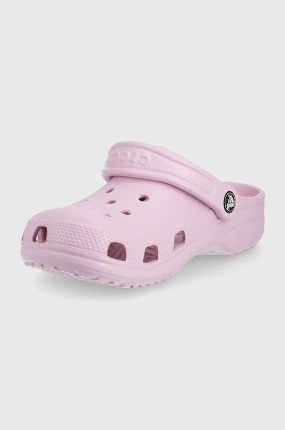 DÍVKA Dětské pantofle Crocs KIDS.CLOG.206991.PPYY.G růžová