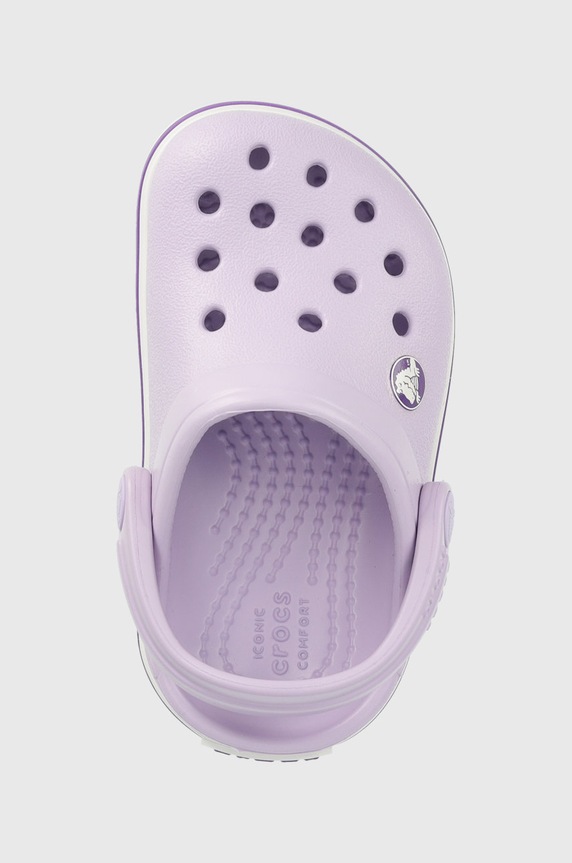 Crocs klapki dziecięce fioletowy DS.CLOG.T.207005.PPYY.G