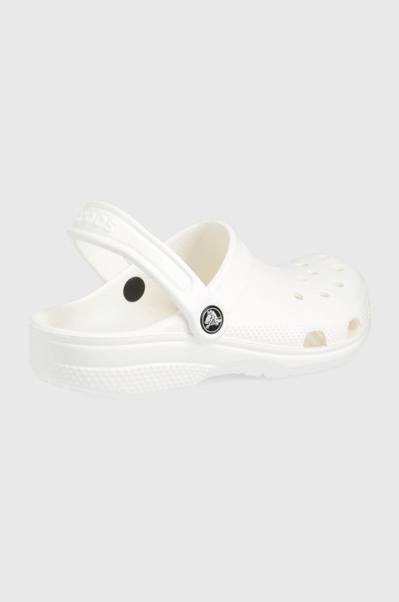 Crocs klapki C.KIDS.CLOG.206991.PPYY biały SS22