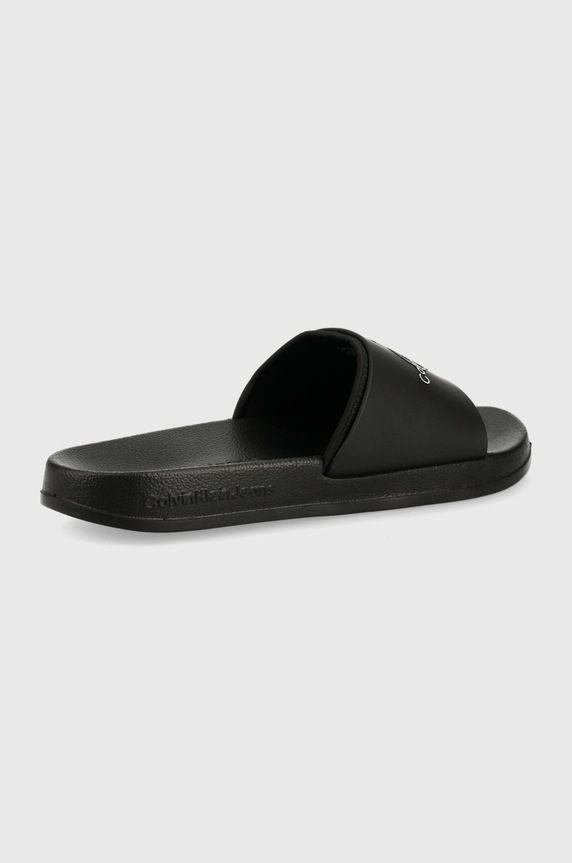 Calvin Klein Jeans papucs INSTITUTIONAL BOLD LOGO 1 BDS YM0YM00361.BDS fekete SS22