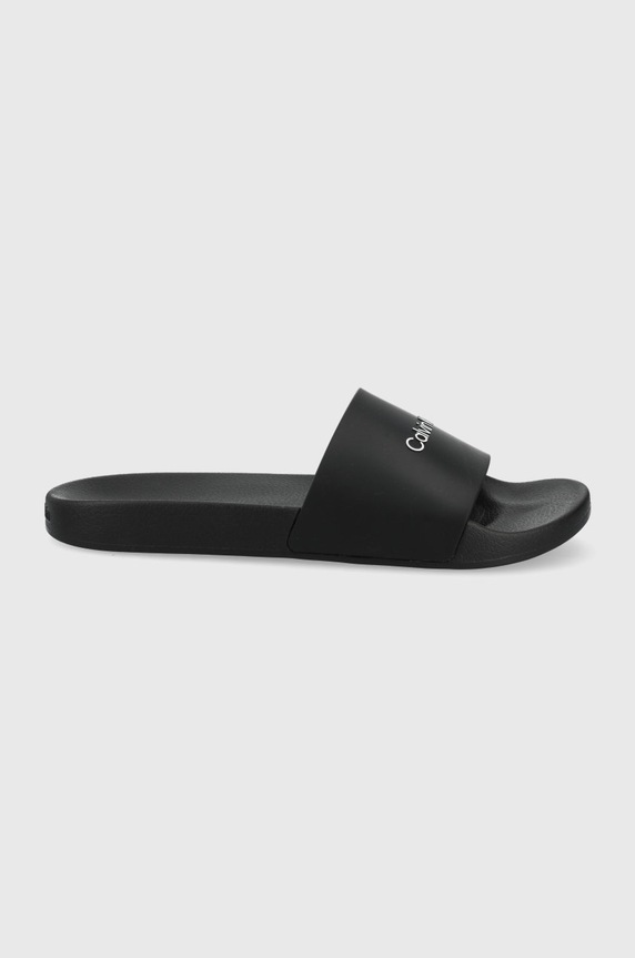 Calvin Klein papucs POOL SLIDE fekete HM0HM00455.BEH