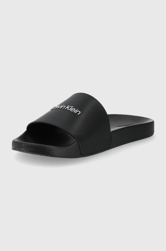 Cipők Calvin Klein papucs POOL SLIDE HM0HM00455.BEH fekete