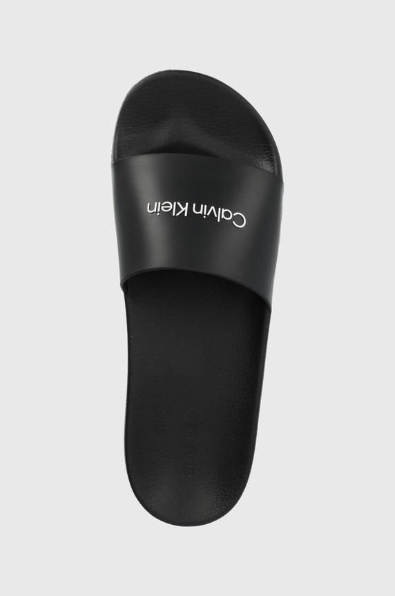 Calvin Klein papucs POOL SLIDE fekete HM0HM00455.BEH