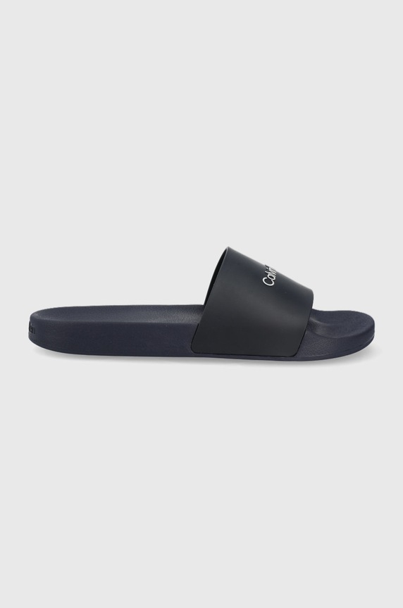 Calvin Klein klapki POOL SLIDE granatowy HM0HM00455.DW4
