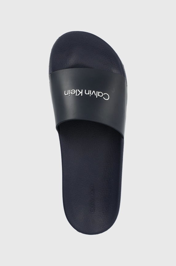 Calvin Klein klapki POOL SLIDE granatowy HM0HM00455.DW4