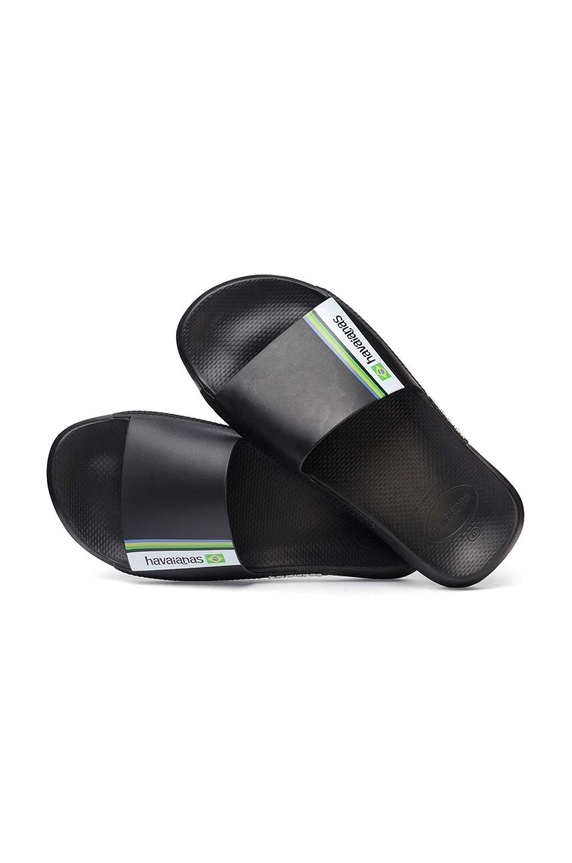 Παντόφλες Havaianas Slide Brasil μαύρο H4147319.0090P