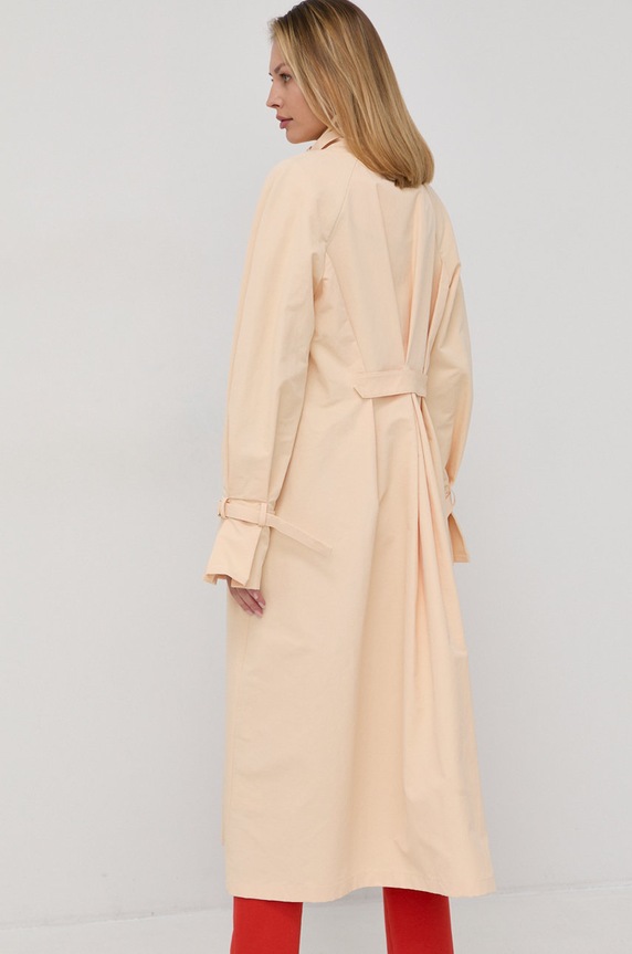 Ruházat Patrizia Pepe kabát 8O0012.A016 bézs