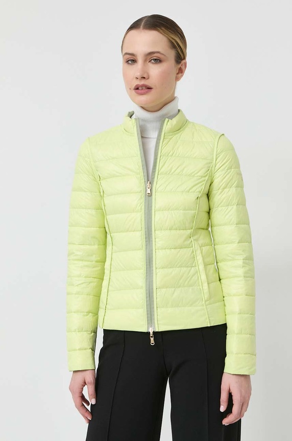 Patrizia Pepe kurtka puchowa dwustronna CO0178.A503 zielony SS25