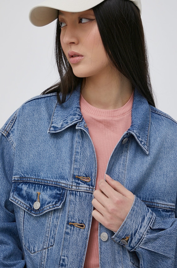 Levi's giacca di jeans blu A1743.0004