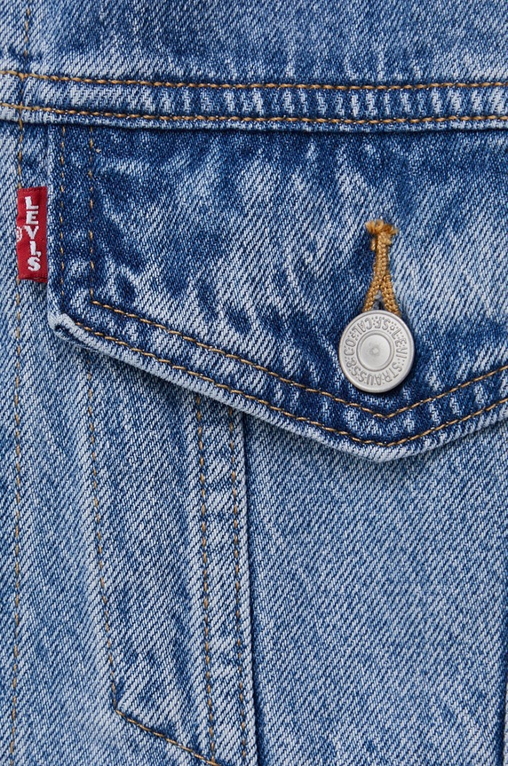 Levi's giacca di jeans A1743.0004 blu