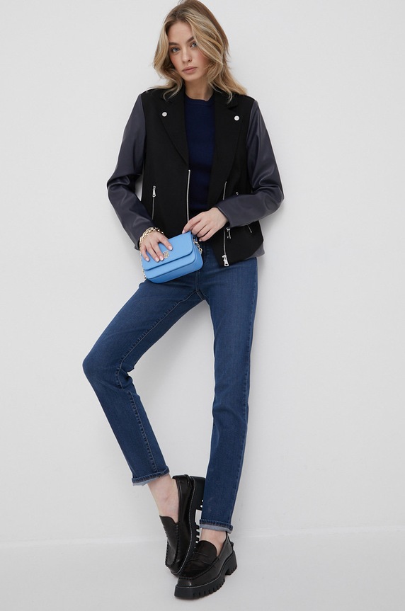 Dkny ramoneska P1LCFK92 P1LCFK92 czarny SS22