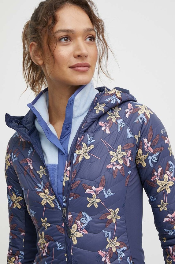 Columbia sportos dzseki Powder Pass sötétkék 1773211