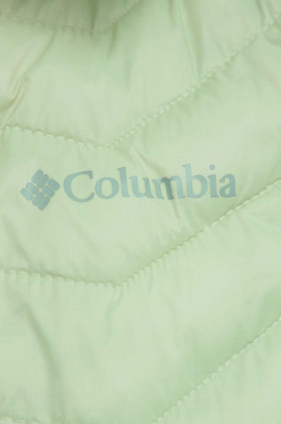 Columbia sportos mellény Powder Pass 1832222 zöld