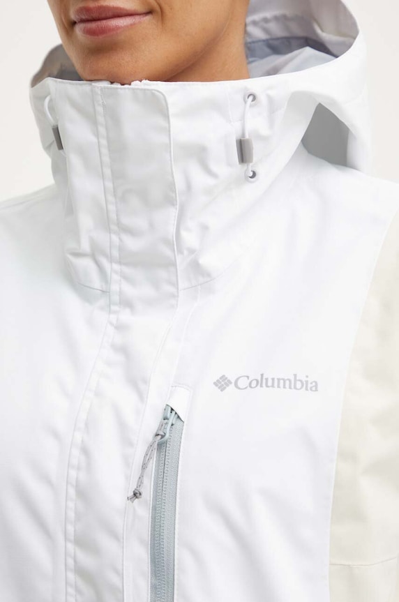 Turistická bunda Columbia Hikebound 1989253 biela