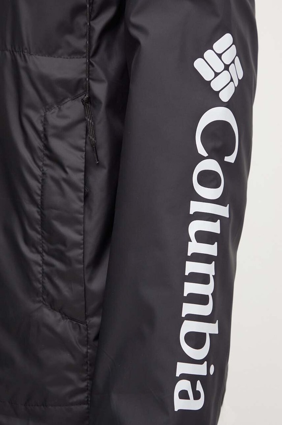 Vetrovka Columbia TERREXFlash Challenger 1989503 čierna