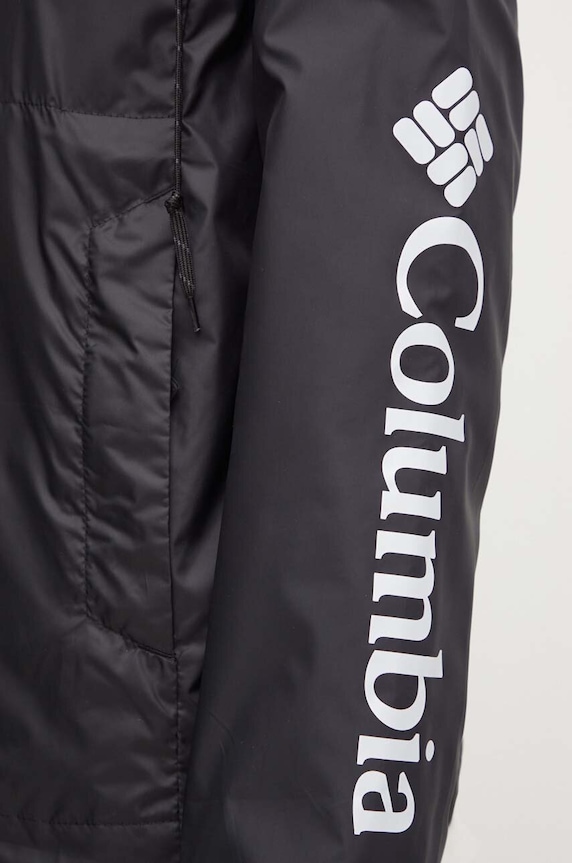 Vetrovka Columbia TERREXFlash Challenger 1989503 čierna