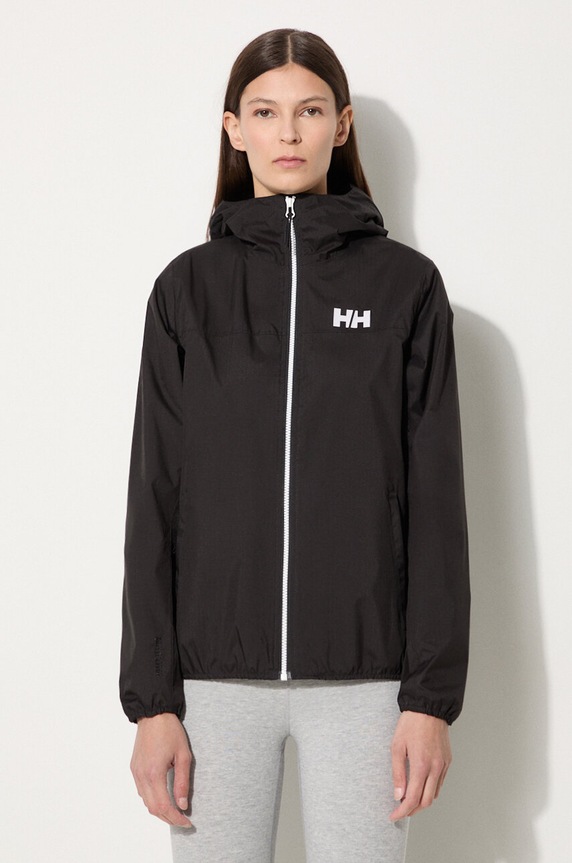 Nepromokavá bunda Helly Hansen Belfast II nezateplené černá 53433