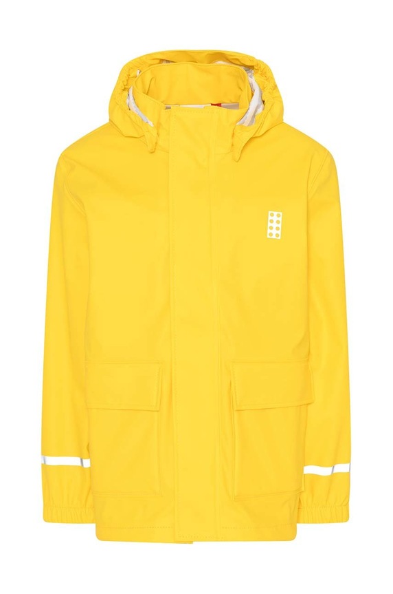 Lego Wear Dječja kišna jakna s kapuljačom zlatna 11010371