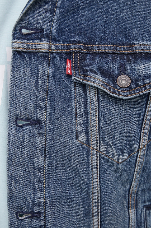 Rifľová bunda Levi's 72334.0573 tmavomodrá