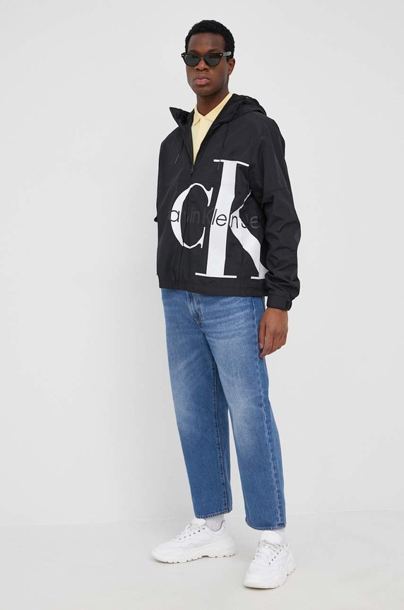 Calvin Klein Jeans kurtka J30J319885.PPYY J30J319885.PPYY czarny SS22