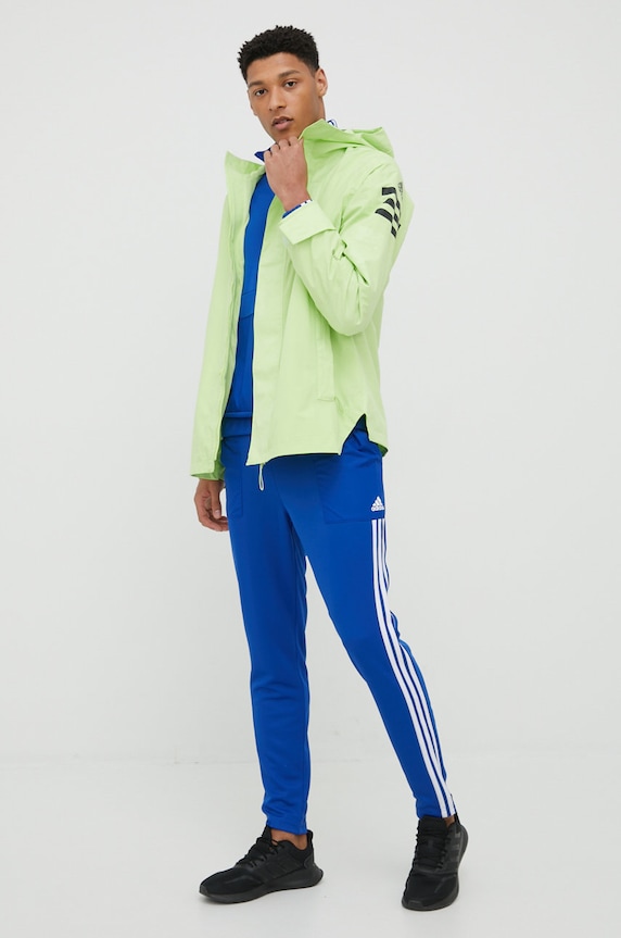 Kišna jakna adidas Performance Utilitas zelena H65740