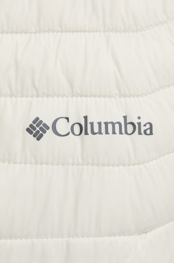 Columbia sportos mellény Powder Pass 1842414 bézs