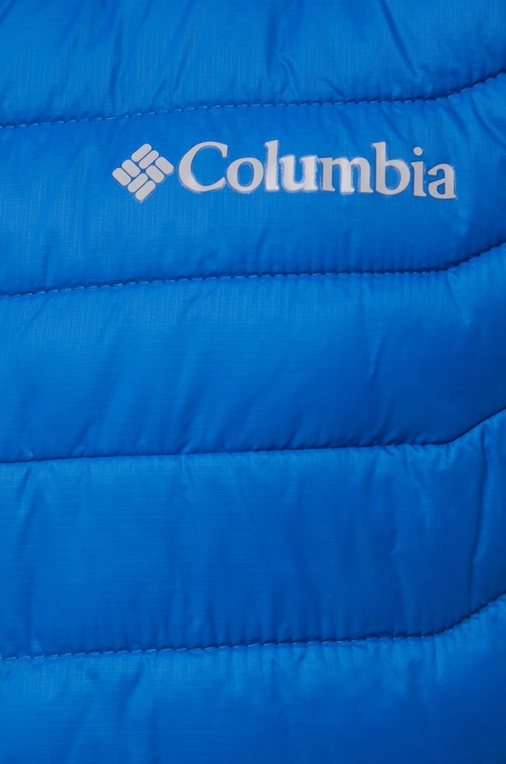 Športová vesta Columbia Powder Pass 1842414 modrá