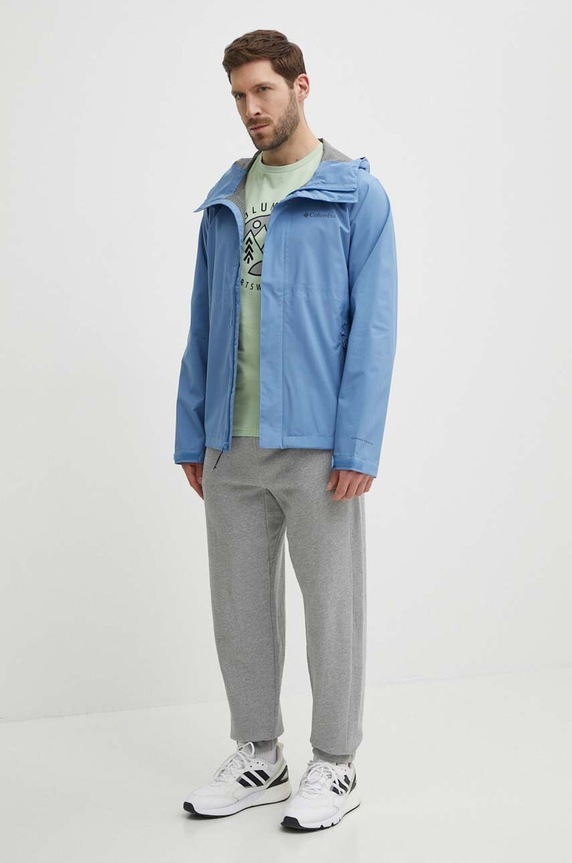 Outdoor jakna Columbia Earth Explorer 1988612 plava SS24