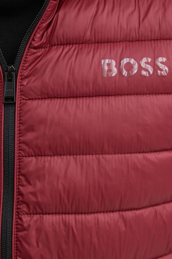 BOSS bezrękawnik 50471854 bordowy