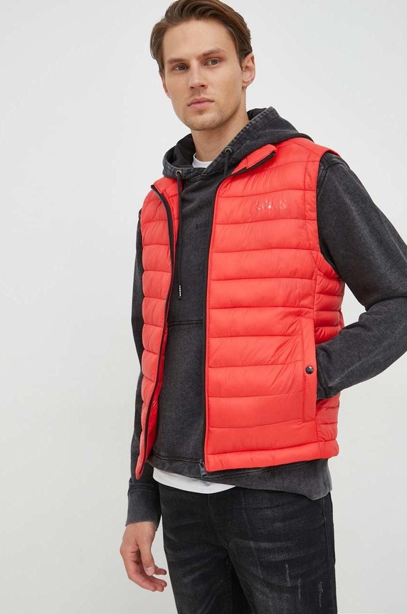 BOSS bezrękawnik czerwony 50471854