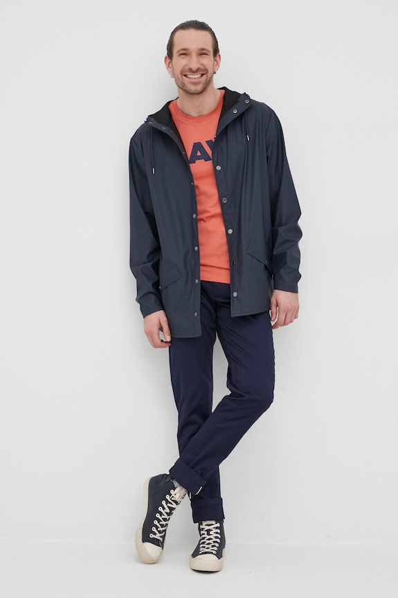 Oblečenie Bunda Rains Jacket 12010.47 tmavomodrá