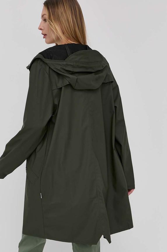 Oblačila Jakna Rains 12020 Long Jacket 12020.03 zelena