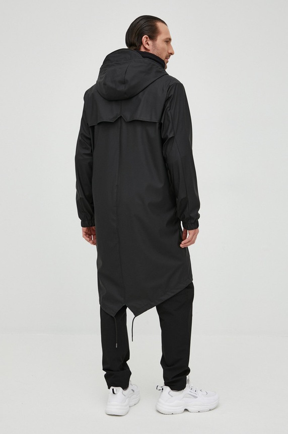 Bunda parka Rains 18140 Fishtail Parka čierna 18140.01