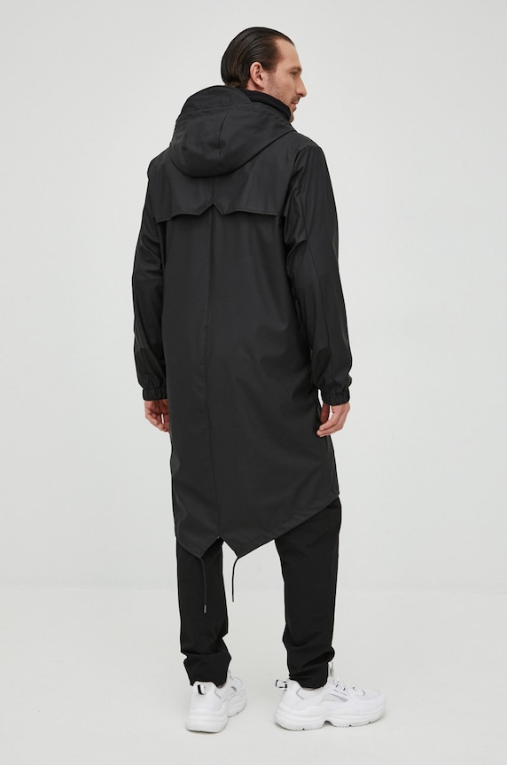 Bunda parka Rains 18140 Fishtail Parka čierna 18140.01