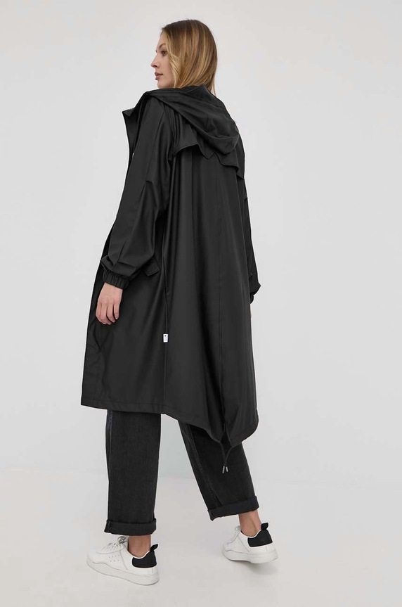 Bunda parka Rains 18140 Fishtail Parka 18140.01 čierna