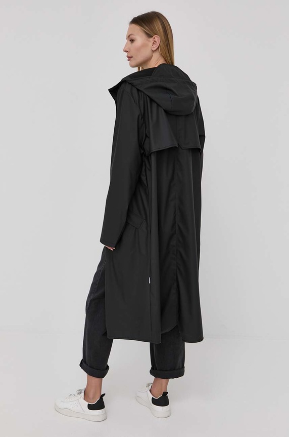 Bunda Rains Longer Jacket 18360.01 čierna