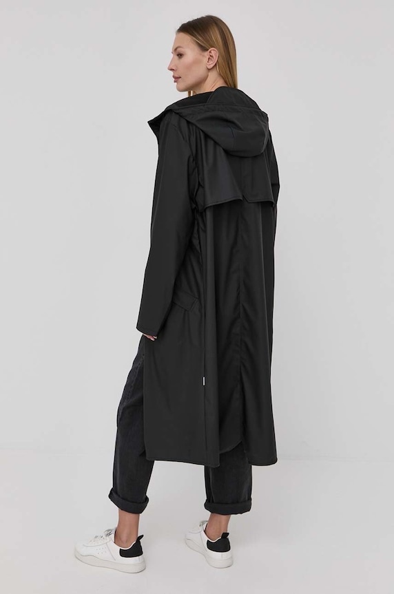Bunda Rains Longer Jacket 18360.01 čierna