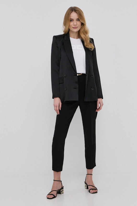 Patrizia Pepe zakó 8S0410.A2HU fekete SS24