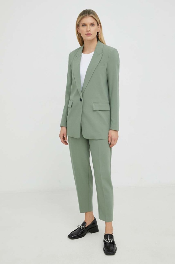 Bruuns Bazaar marynarka BBW2548 zielony AW23