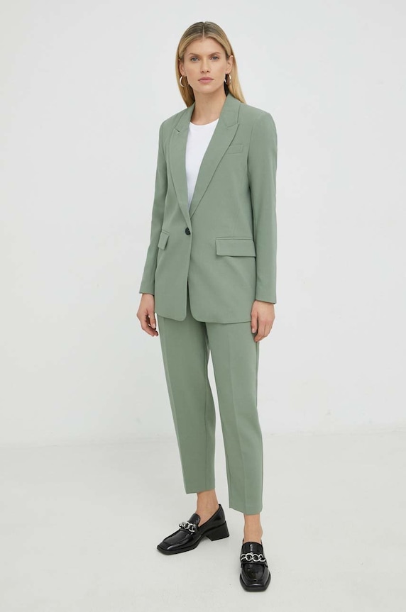 Bruuns Bazaar marynarka BBW2548 zielony AW23