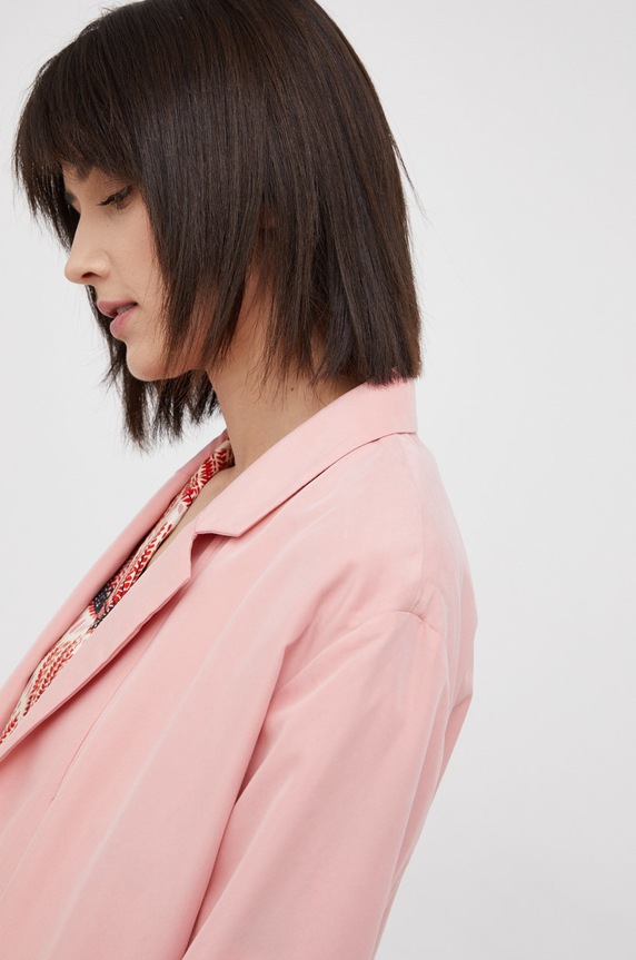 Sisley marynarka różowy 28J6LW007.1N2