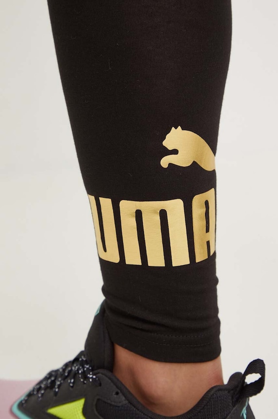Legíny Puma Essentials+ Metallic 848307 čierna 848307