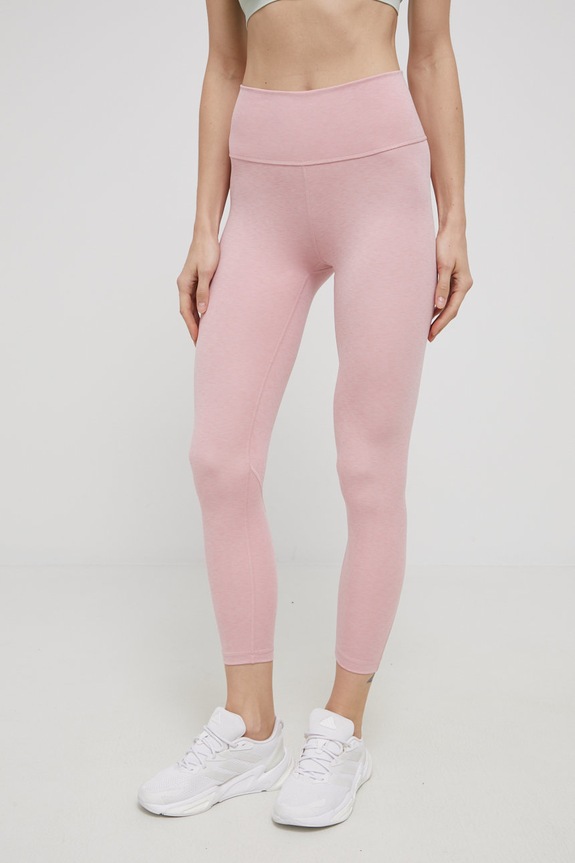 adidas Performance legginsy HD4435 z elastanem różowy HD4435
