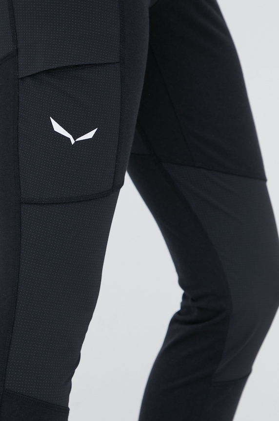 Odzież Salewa legginsy sportowe Lavaredo Hemp 00.0000028034 czarny