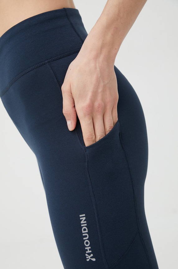 Odzież Houdini legginsy sportowe Adventure 840013 granatowy