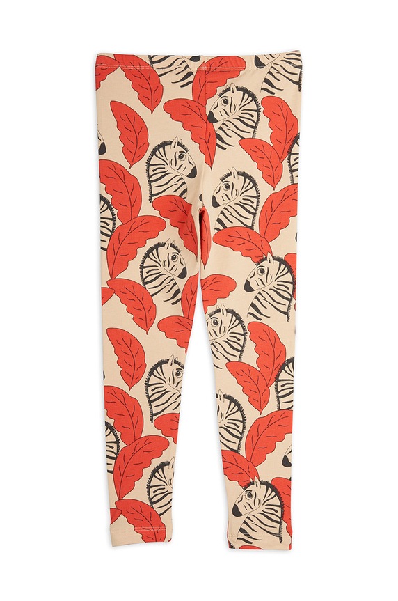 Mini Rodini leggins copii 2223012342 rosu SS22