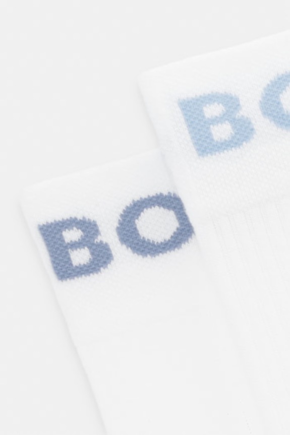 Κάλτσες BOSS 2-pack 50469747 λευκό AA00